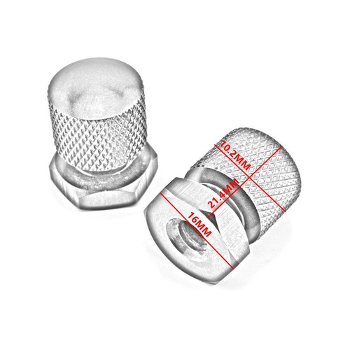 2PCS Moto posto a sedere Bullone Vite Dado Per Harley Street Road Glide Fatbob - Picture 2 of 10