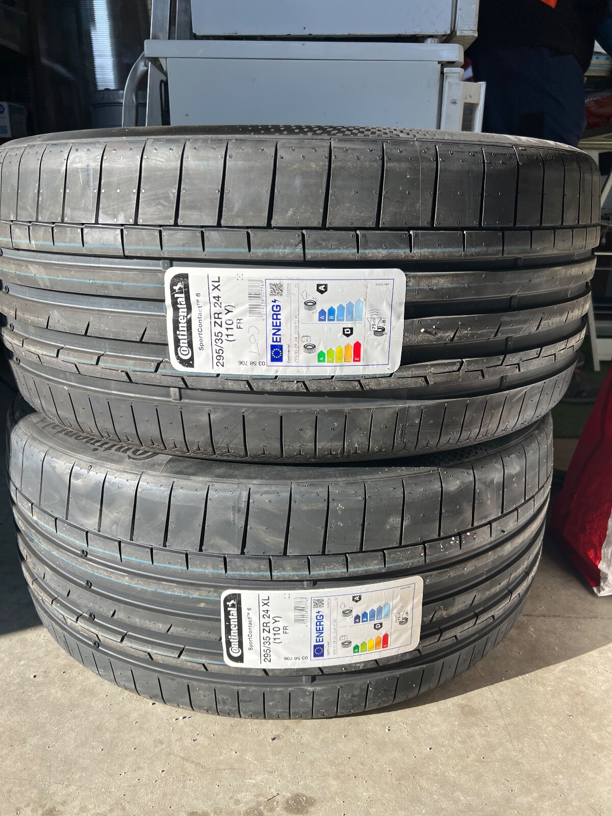 Pneu Continental ContiSportContact 6 295/35ZR23 108Y pour SUV sportifs