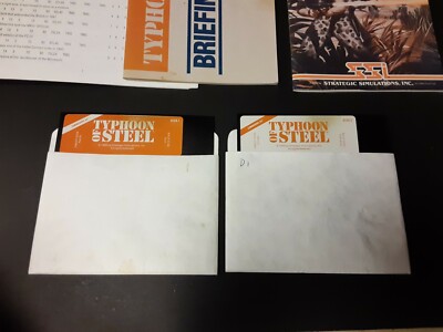 NEUF SCELLÉ – Typhoon Of Steel Sur Commodore 64 – Édition Boîte SSI – Collection