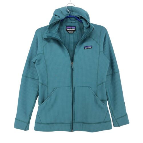 PATAGONIA Women THERMO TOP Polartec Full Zip Cardigan Sweater Size M - Picture 1 of 10