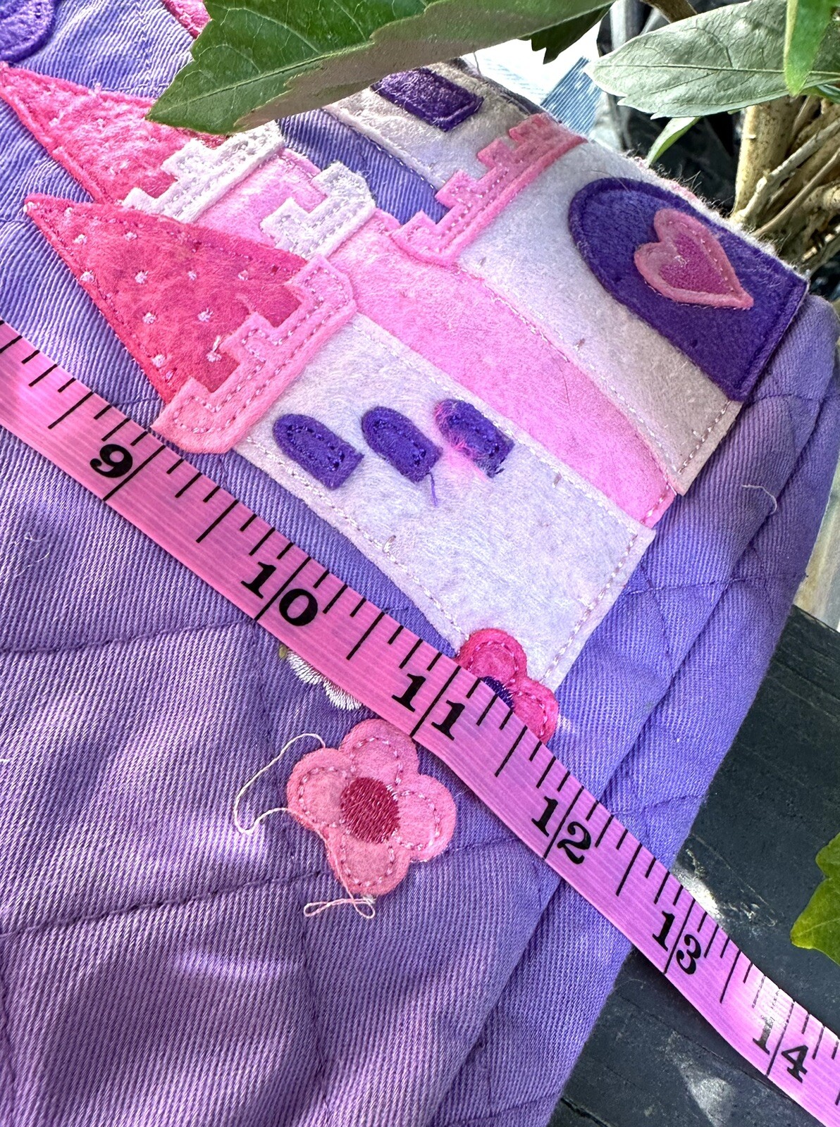 Stephen Joseph Girls Quilted Princess Castle Backpack Toddler Bag Monnogram Ella