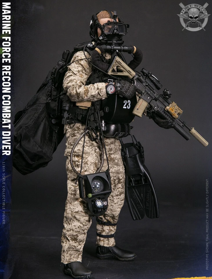 DAMTOYS DAM 78056 USMC Buzo Desierto Camuflaje Juguete Soldados En Stock NUEVO Foto 4 de 4