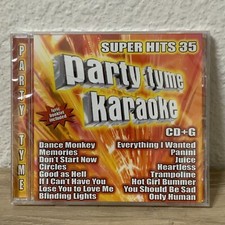    Party Tyme Karaoke , Super Hits 35 CD NEW CRACKED CASE 