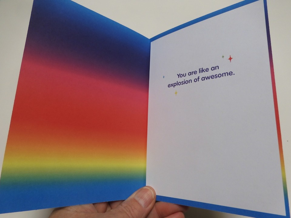 3 Cards Shoebox Greetings Encouragement You are like an Explosion of