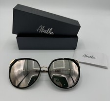 Abella Murphy Black-Gold Sunglasses, Polarized, Retail 99