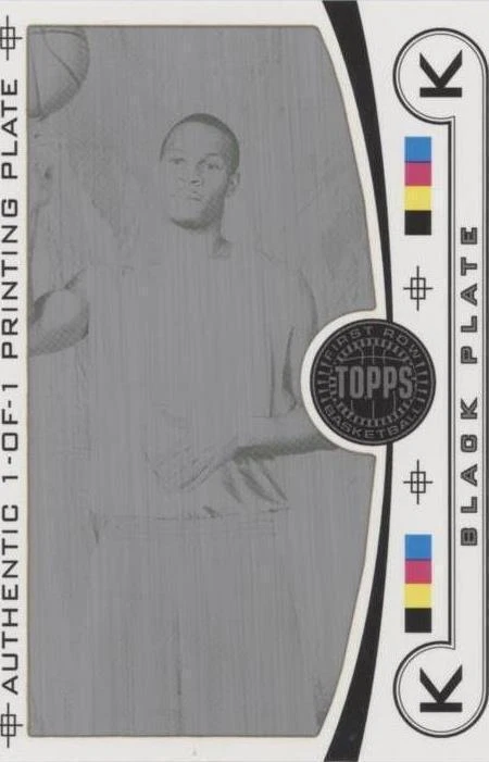 Printing Plate Black Framed