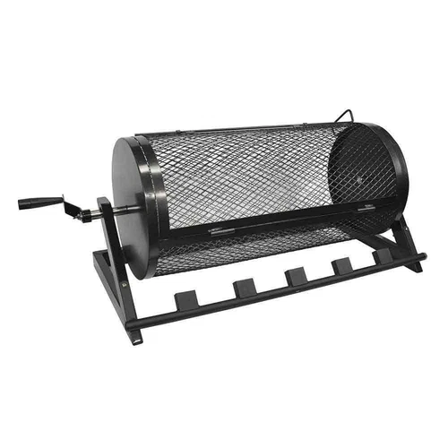 Rotating Chili Roaster Cage 5 Burner Propane Gas w/o Propane regulator CRBBQ-CR