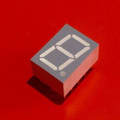 [1x] TDSG3150 VISHAY Numeric LED Display 7 Segment 0.3'' Green 565nm DIP-10
