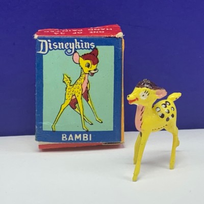 Louis Marx Disneykins Vintage Walt Disney Toy Figurine Box 1960s Bambi 6068 Deer Ebay