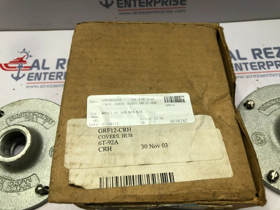 CROUSE-HINDS GRF12 3/4" HUB COVER - Image 3 of 4