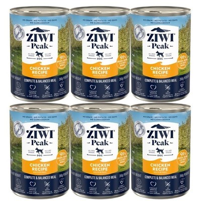 ZIWIPEAK Dog Chicken Huhn Nassfutter für Katzen 6x390 g