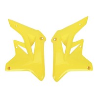 Ufo Tankspoiler Shroud RAD RMZ250 07 YEL Gelb