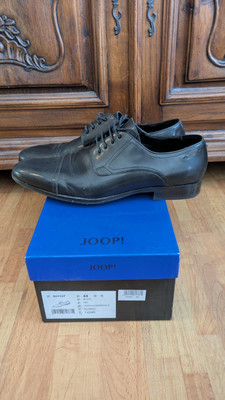 JOOP! Vero Cuoio Alessio Herren Leder Schnürschuhe 44 schwarz TOP Zustand Edel