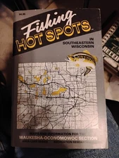 Fishing Hot Spots Southeastern Wisconsin Waukesha Oconomowoc Maps
