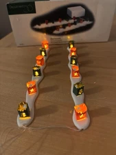 Dept 56 Village Accessories - Christmas luminaries set of 2 Lights Up W/ Box