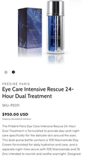 Predire Paris Eye Care Intensive Rescue 24 Hour Dual Treatment 