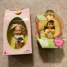 Mattel Vintage Kelly Easter Dolls Kelly fluffy tail and Kelly Cute as a bunny