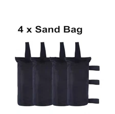 ABC Canopy Weight Sand Bags For Instant Canopy's Tent Lot of 4 Weight Bags