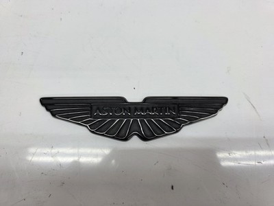 ASTON MARTIN DB11 DBS VANTAGE BLACK CHROME FRONT EMBLEM OEM HY53-407A74-CA