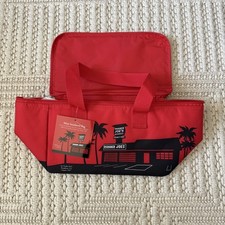 Trader Joe's Mini Insulated Tote Bag 1.5 Gal Limited 2024 RED Cooler Rare NEW