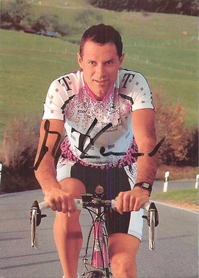 Mario Kummer autograph card team Deutsche Telekom cycling 1994