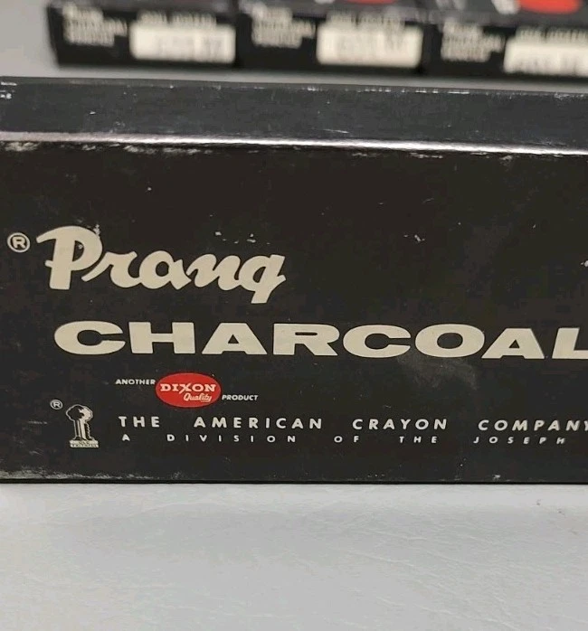 NOS Prang 绘画素描艺术炭笔 601 M - 5 盒(共 60 支铅笔) — 第 3/4 张图片