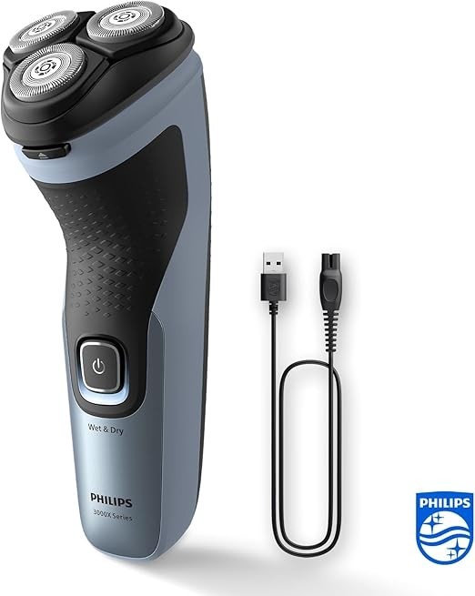 PHILIPS X305300 SERIES 3000 Herrenrasierer Nass Trocken mit Trimmer NEU OVP