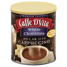 CAFFE D VITA CAPPUCCINO WHT CHOC 16 OZ