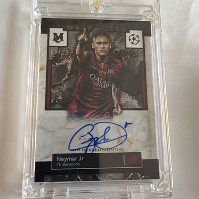 2024/25 Topps Museum Marbleized 9/10 Neymar Jr. MMA-NY Barcelona Auto!