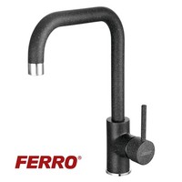 KüChenarmatur Schwarz Granit Armatur KüChe Wasserhahn SpüLtisch Von Ferro
