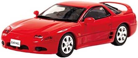 CARNEL 1/43 Mitsubishi GTO Twin Turbo Z16A 1996 года выпуска, модель автомобиля Hiko Seven Страстного красного цвета