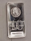 10 oz. Hamilton Mint Silver Bar 999+ Fine .999+ Ten Troy Ounce Made in USA