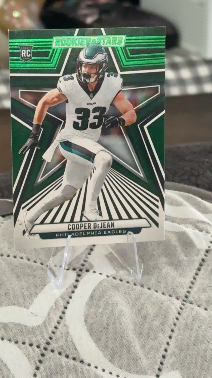 2024 Panini Rookies & Stars - Rookies Cooper DeJean #121 Green (RC)