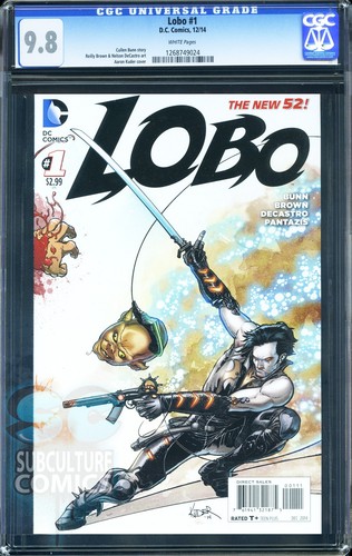 Lobo #1 2014 DC Comics CGC 9.8 1st Print The New 52