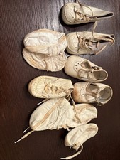Vintage Baby Shoes-As Is 5 Pairs