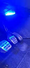Produktbild - 2x Fußraumbeleuchtung Blau LED passend für Modul VW Golf 5 6 Passat Touareg Polo