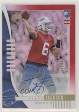 2019 Panini Absolute Rookie Red Spectrum Signatures 50/75 Tyree Jackson Auto 0a6