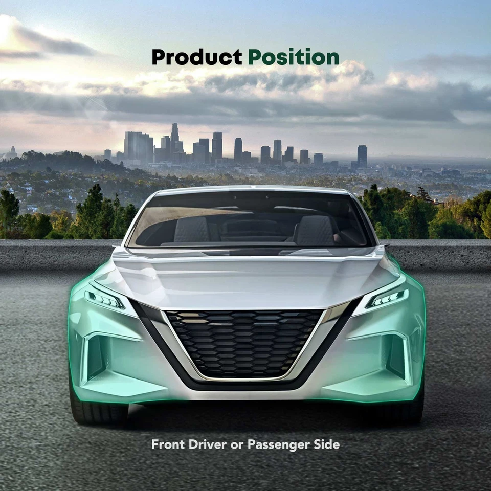 Soporte de parachoques delantero izquierdo o derecho de acero para Ford Mustang 1994-2004 F4ZZ17E796A Foto 3 de 4