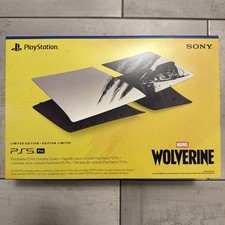 PS5 Pro Console Cover Marvel  s Wolverine Adamantium - Limited Edition IN HAND -