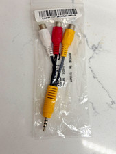 Samsung AV Adapter Cable Composite Audio Video 3.5mm