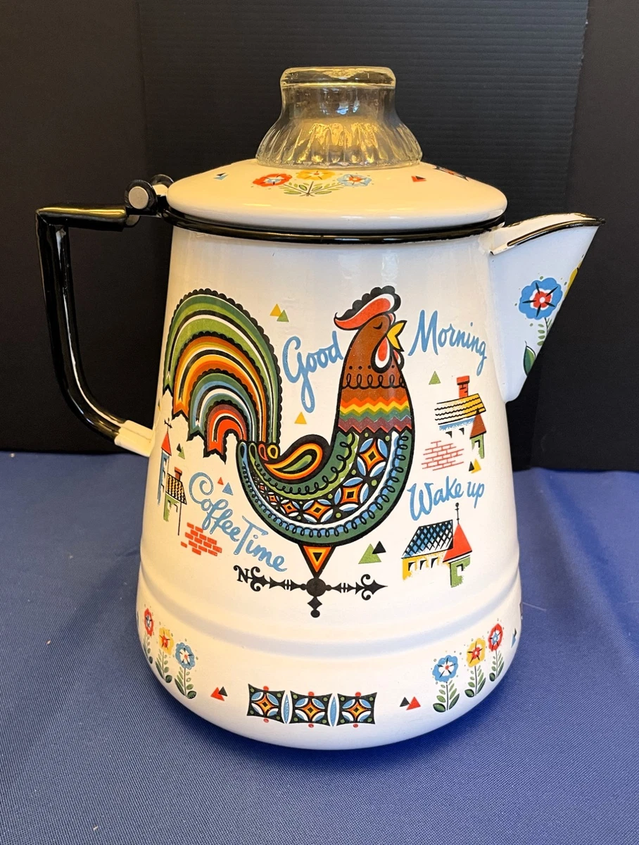 enamel percolator products for sale | eBay