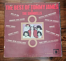33 1/3 RPM Vinyl LP Record Album The Best Of Tommy James  The Shondells SR42040