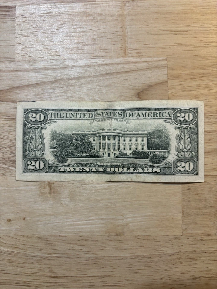 Old 20 Dollar Bill (1985) - Image 4 of 4