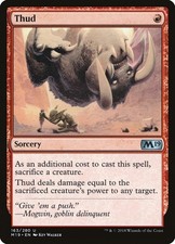 Thud - Foil LP MTG Core Set 2019