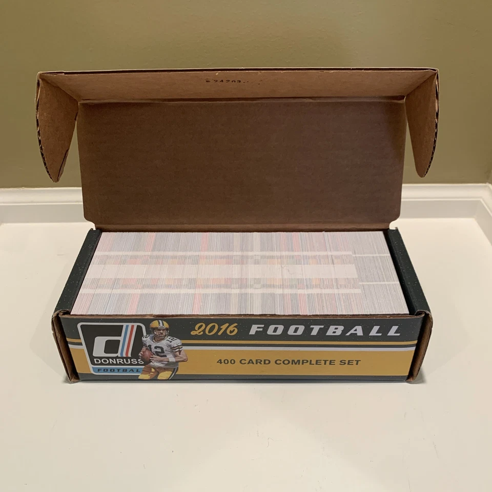 Juego completo de 400 cartas de fútbol americano Donruss de la NFL 2016/50 novatos/50 novatos clasificados Foto 4 de 4