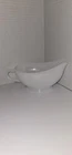 vintage Anchor Hocking Fire King white Milk Glass Gravy Boat made in USA 6"