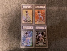 Bobby Witt Jr 2019 Leaf Metal Rookie 1/1, 9/25,2/3,4/7 All Graded CCG 10