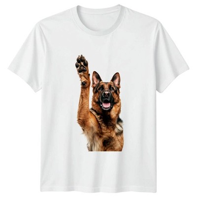Deutscher Schäferhund Pfotenaufzucht T-Shirt Elsässer Hund Geburtstag Geschenk für Sie und Ihn