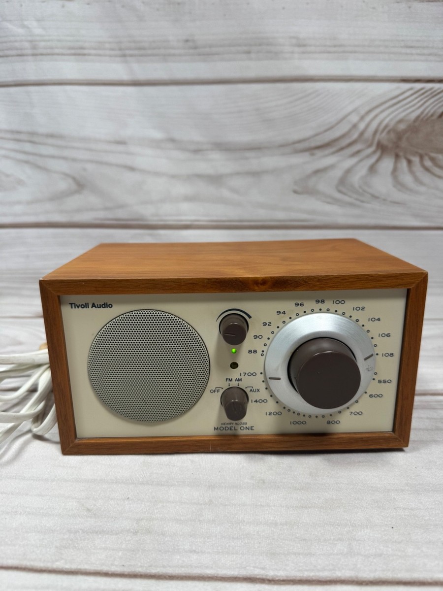 Tivoli Audio Henry Kloss Model One AM/FM Aux In Radio - Walnut