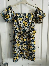 Puff Sleeve Floral Dress Warehouse